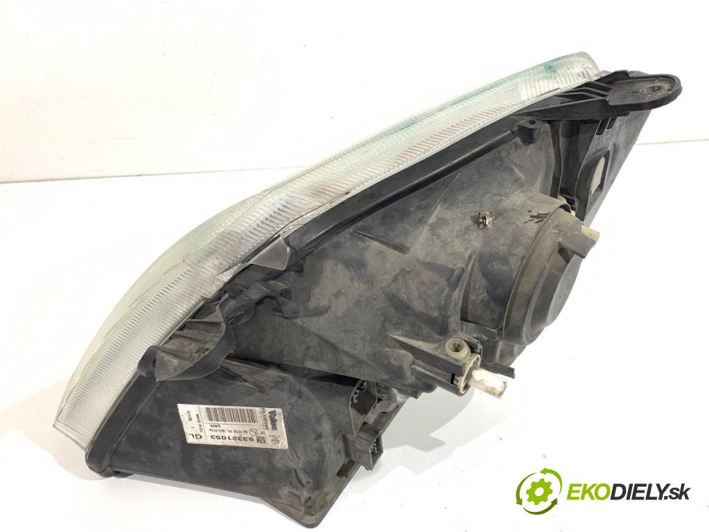 OPEL MERIVA A nadwozie wielkoprzestrzenne (MPV) 2003 74 kW 1.7 CDTI (E75) 1686 Svetlomet pravy predný 93321053