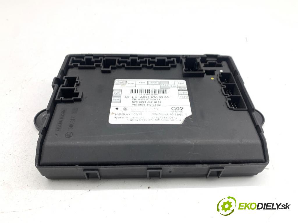 MERCEDES-BENZ W221 sedan 2006 173 kW S 320 CDI (221.022, 221.122) 2987 Modul Dvere A2218709286