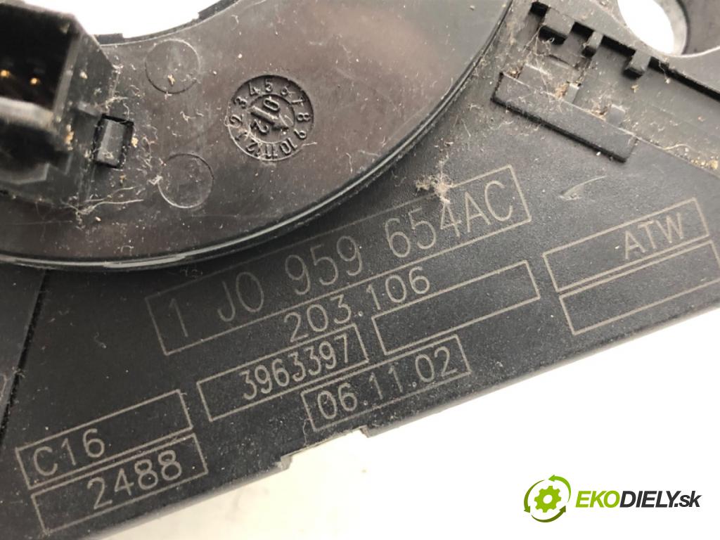 VW PASSAT B5 FL Kombi 2001 74 kW 1.9 TDI 1896 kroužek slimák airbag 1J0959654AC (Airbag)