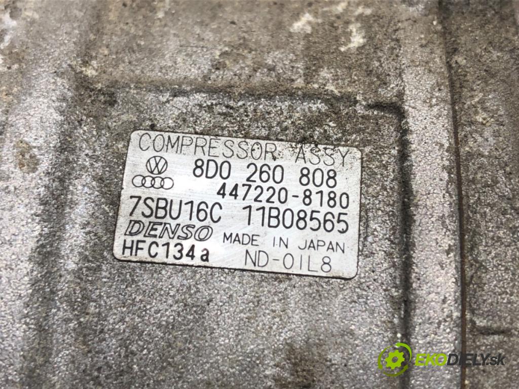 VW PASSAT B5 FL Kombi 2001 74 kW 1.9 TDI 1896 Kompresor klimatizácie 8D0260808 (Kompresor klimatizácie)