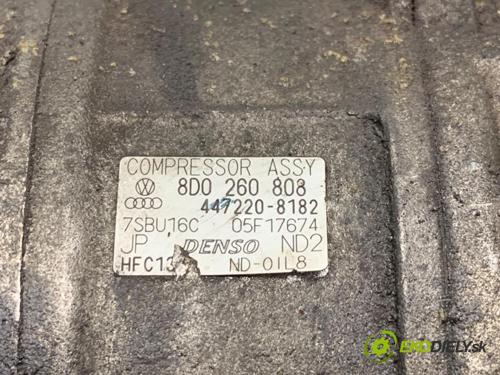 AUDI A6 C5 Kombi 2002 110 kW 1.8 T 1781 kompresor klimatizace 8D0260808 (Kompresor klimatizace)