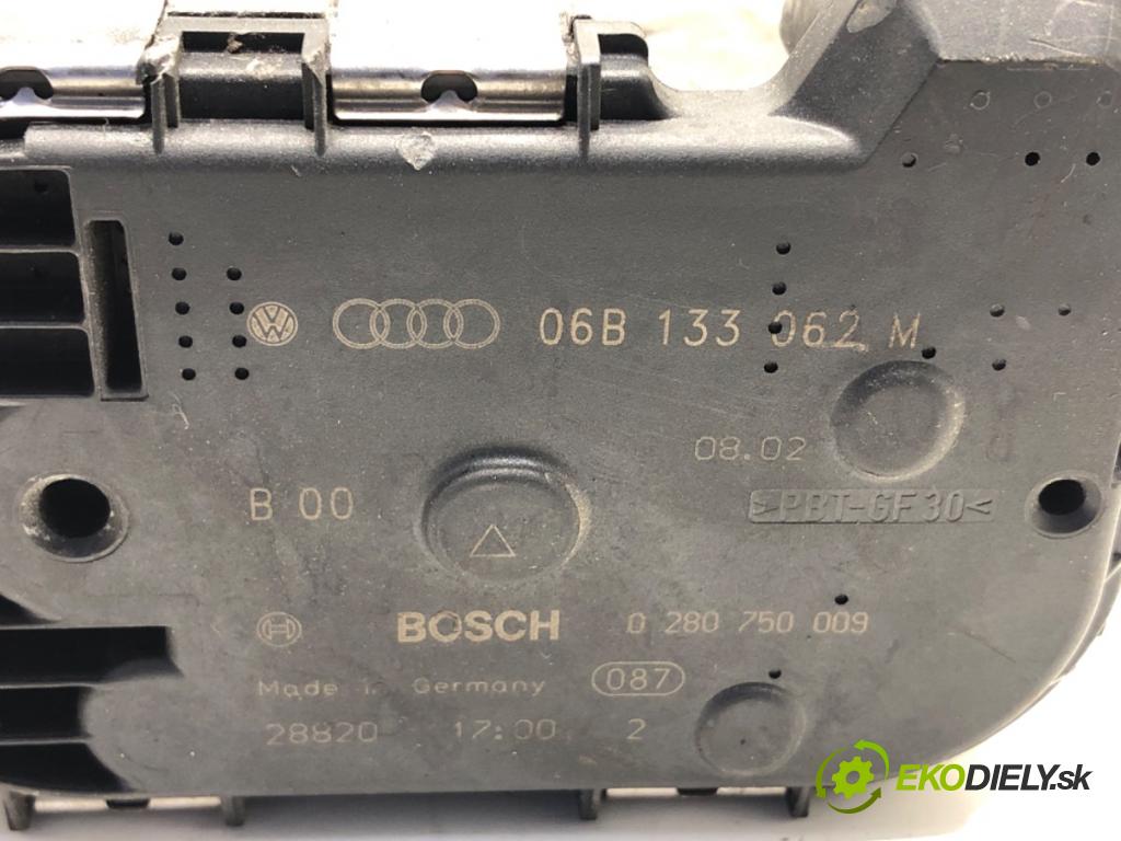 AUDI A6 C5 Kombi 2002 110 kW 1.8 T 1781 škrtíci klapka 06B133062M (Škrticí klapka)