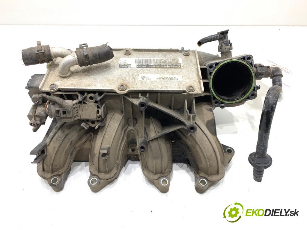 SKODA RAPID liftback 2013 77 kW 1.2 TSI 1197 Potrubie sacie, sanie 03F145749B (Sacie potrubie)