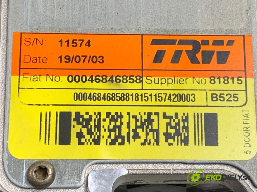 FIAT STILO liftback 2003 59 kW 1.9 JTD (192_XF1A) 1910 pumpa servočerpadlo 00046846858 (Servočerpadlo)
