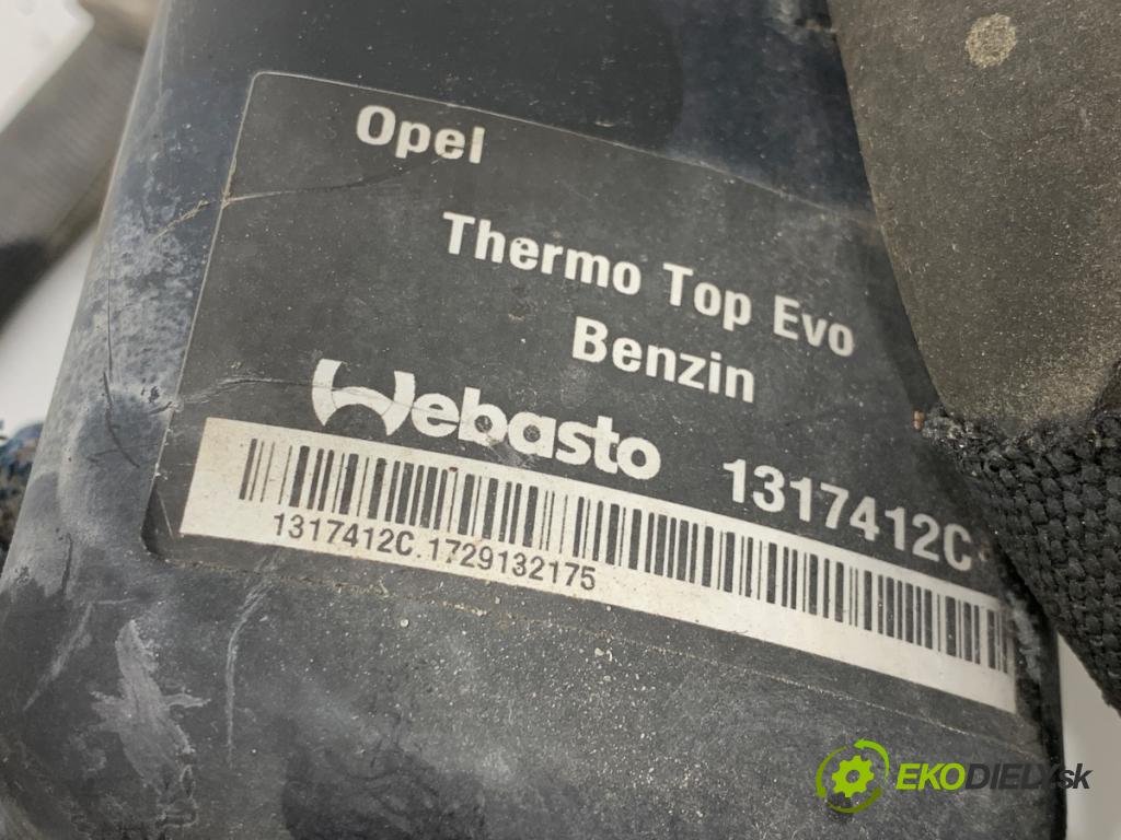 OPEL INSIGNIA B Kombi 2017 121 kW 1.5 (35) 1490 Webasto THERMO HORNÍ: EVO 5,0 KW