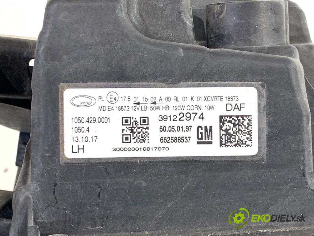 OPEL INSIGNIA B Kombi 2017 121 kW 1.5 (35) 1490 světlomet levý přední část LED 39122974