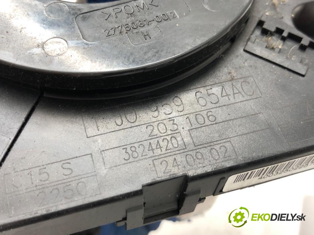 AUDI A6 C5 Kombi 2002 110 kW 1.8 T 1781 Krúžok, slimák airbag 1J0959654AC (Airbag)