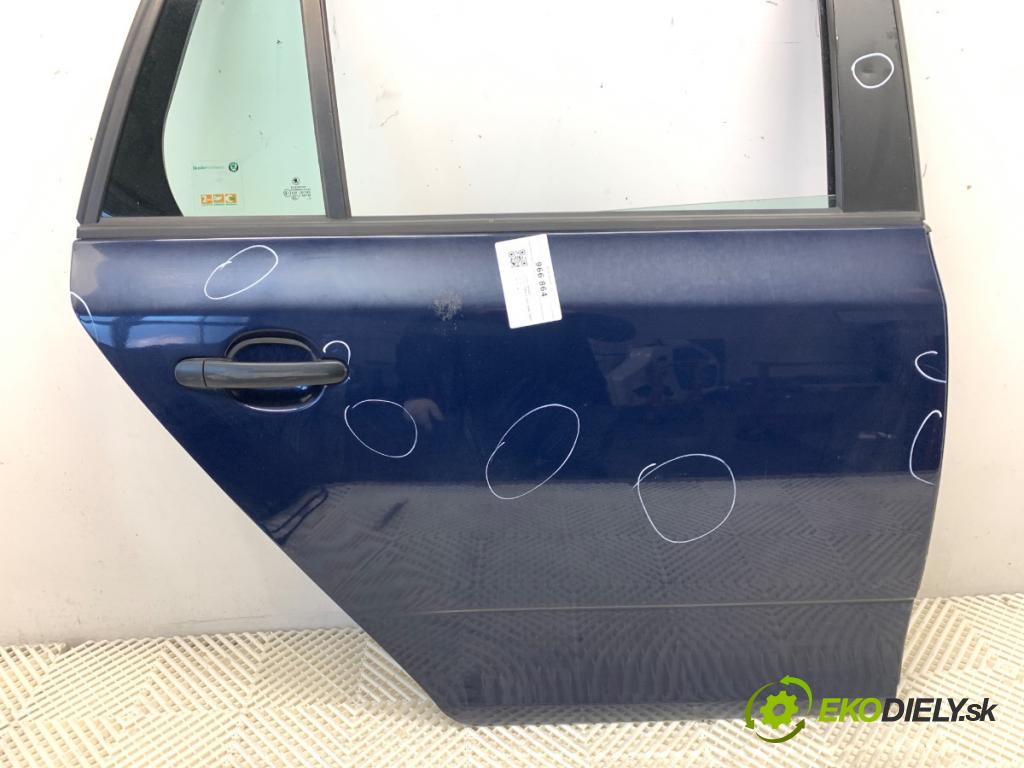 SKODA FABIA II liftback 2012 63 kW 1.4 1390 dveře pravý zadní část LF5A