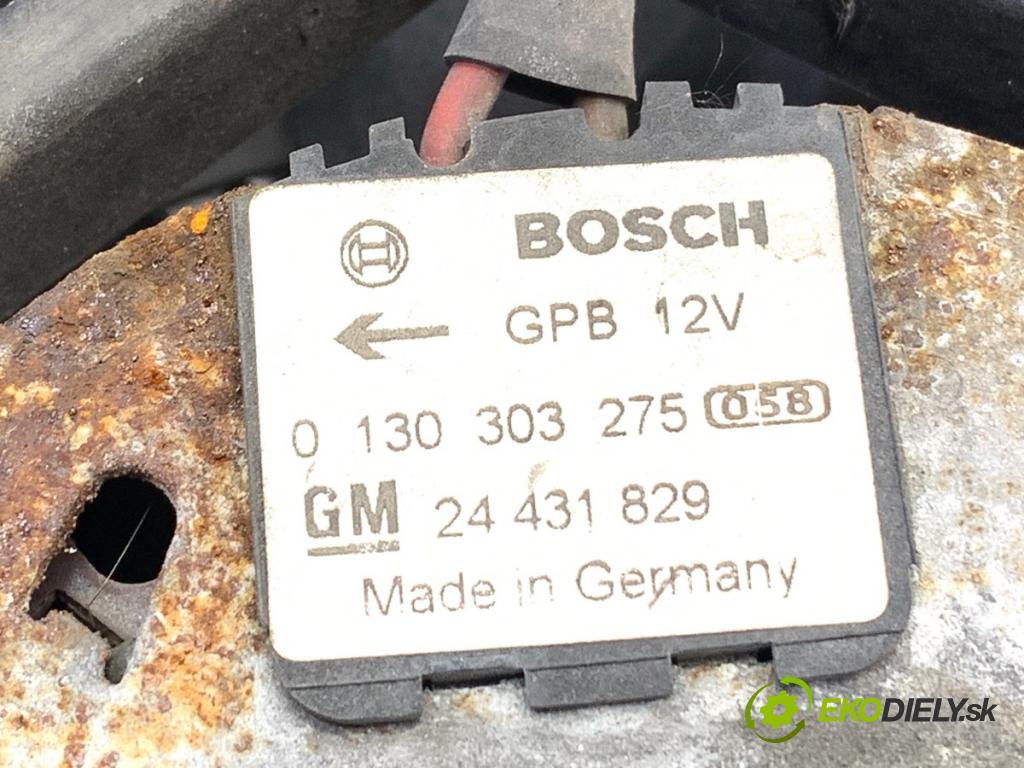 OPEL ASTRA G coupe 2002 108 kW 2.2 16V (F07) 2198 ventilátor klimatizace 24431829 (Ventilátor chladiče klimatizace)