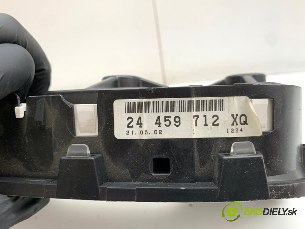 OPEL ASTRA G coupe 2002 108 kW 2.2 16V (F07) 2198 prístrojovka 24459712XQ (Přístrojová deska)