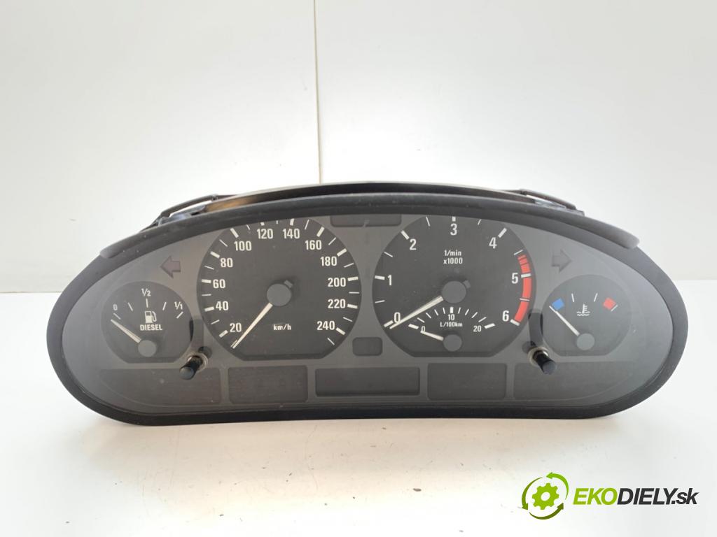 BMW E46 Kombi 2001 100 kW 320 d 1951 Prístrojovka 6910277 (Prístrojová doska)