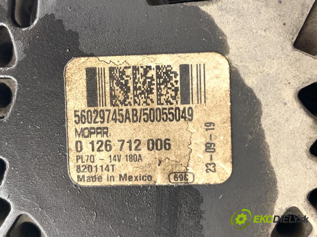 JEEP CHEROKEE KL SUV 2020 200 kW 2.0 T-GDi 4x4 1995 Alternátor 56029745AB (Alternátor)