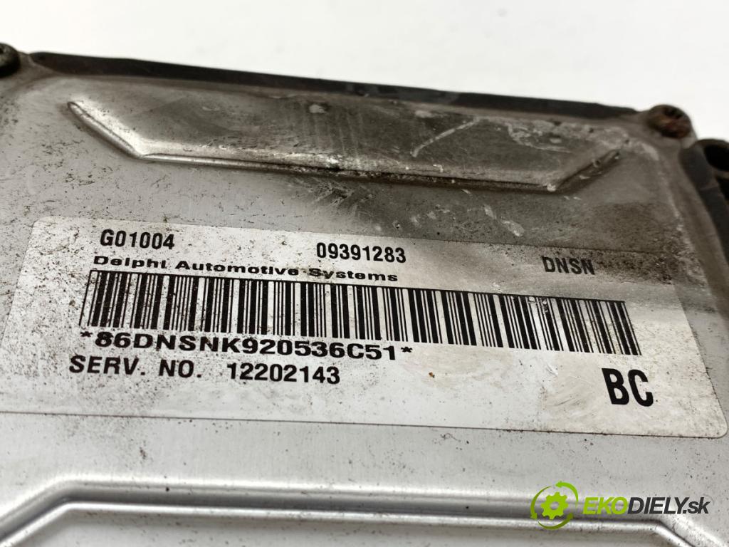OPEL ASTRA G coupe 2002 108 kW 2.2 16V (F07) 2198 řídící jednotka motora 12202143 (Řídicí jednotka)