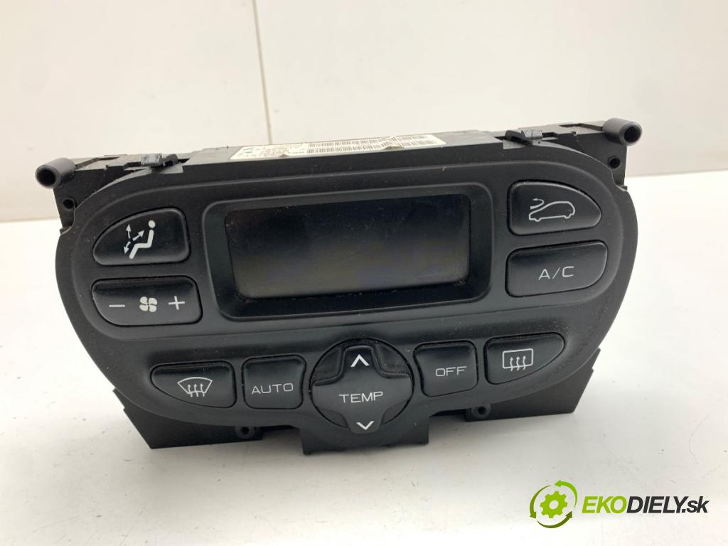PEUGEOT 307 SW Kombi 2002 80 kW 1.6 16V 1587 Panel ovládaní topení 96430991XT (Páčky pod volantem)