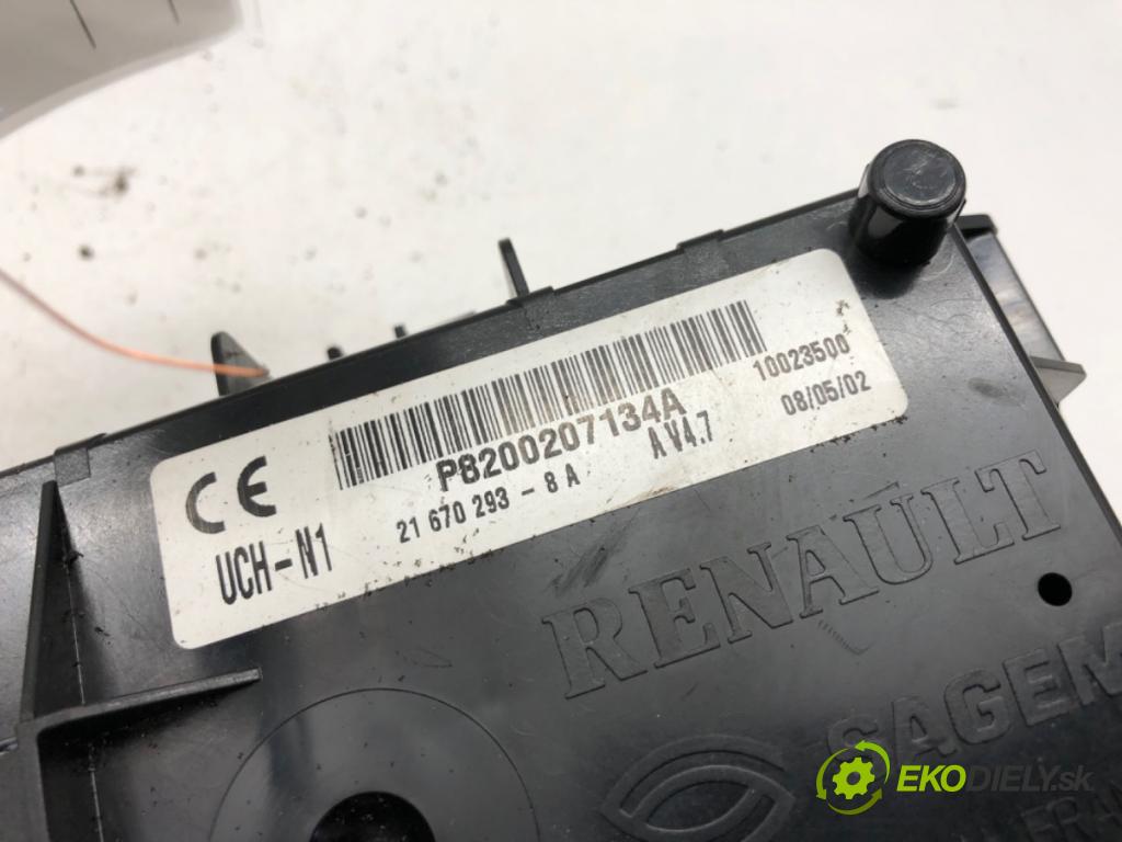 RENAULT CLIO II liftback 2002 43 kW 1.0 (BB0Y, BB2Y, CB0Y, CB2Y) 999 Modul UCH 8200207134A (Riadiaca jednotka ostatné)