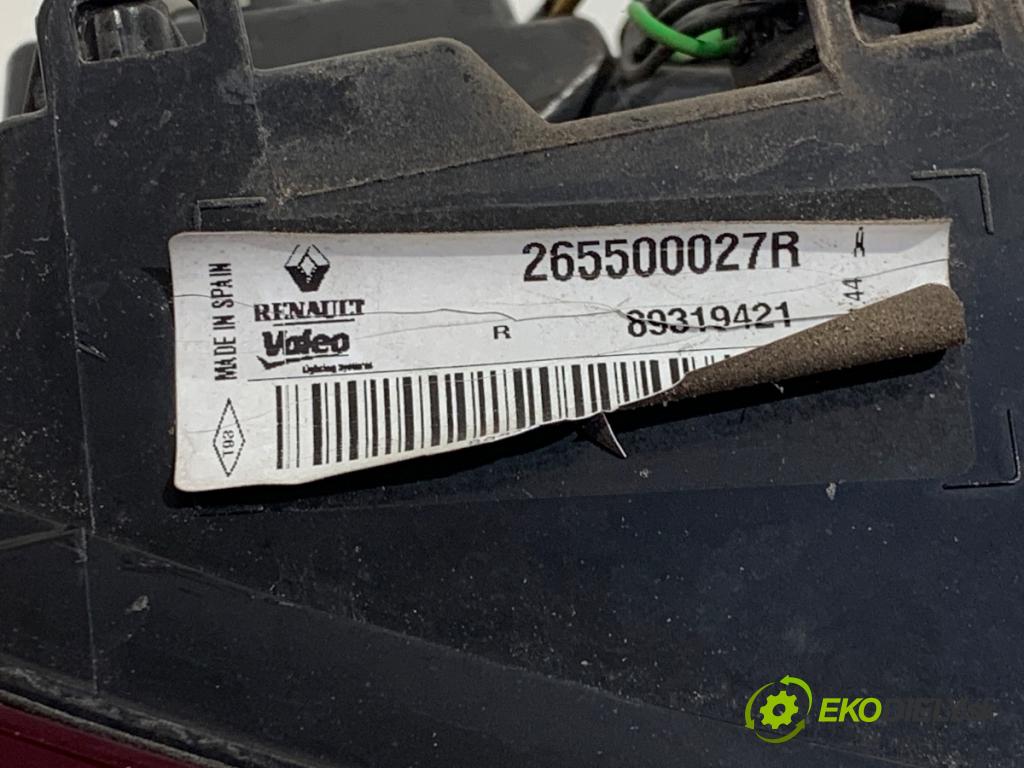 RENAULT MEGANE III Kombi 2014 97 kW 1.2 TCe (KZ16, KZ28) 1197 světlo pravý zadní část vnitřní 265550027R