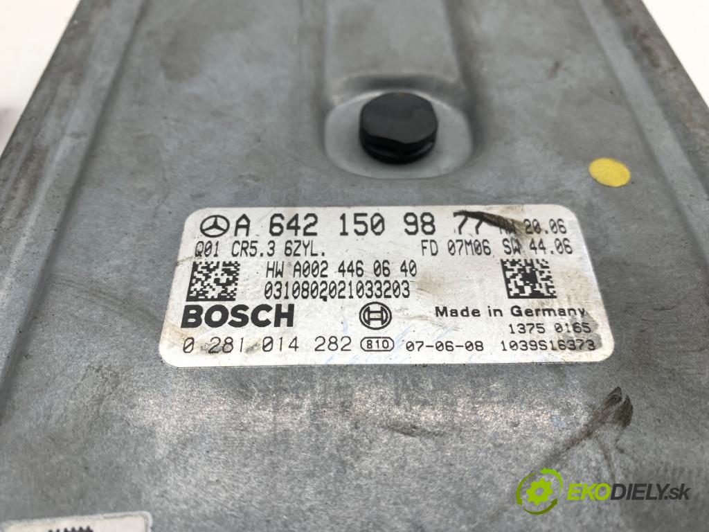 MERCEDES-BENZ W221 sedan 2006 173 kW S 320 CDI (221.022, 221.122) 2987 riadiaca jednotka Motor A6421509877 (Riadiaca jednotka)