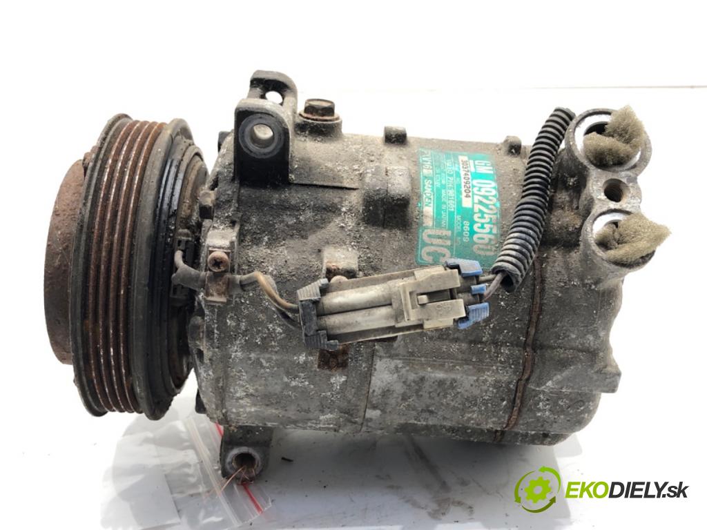 OPEL VECTRA C sedan 2003 129 kW 2.0 16V Turbo (F69) 1998 Kompresor klimatizácie 09225560 (Kompresor klimatizácie)