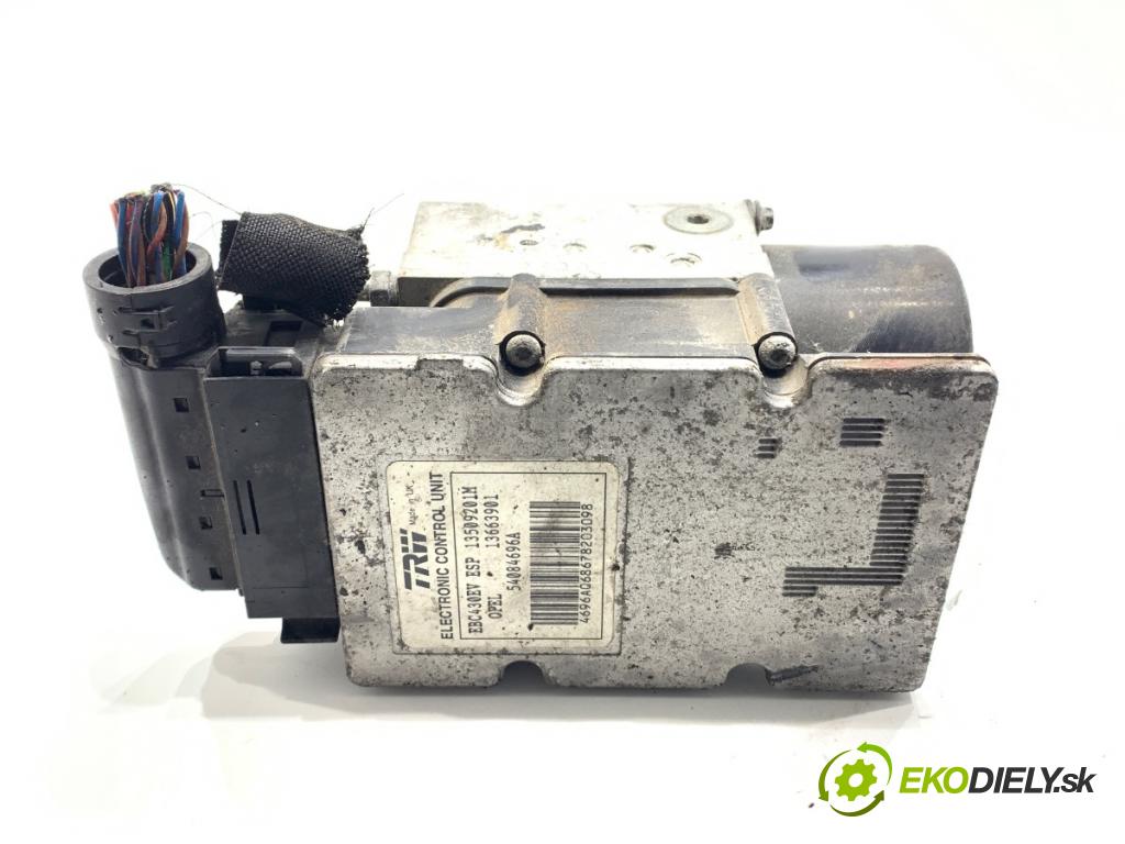 OPEL VECTRA C sedan 2003 129 kW 2.0 16V Turbo (F69) 1998 Pumpa ABS 09191497 (Pumpa ABS)