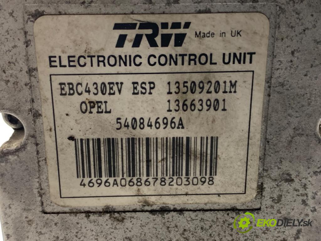 OPEL VECTRA C sedan 2003 129 kW 2.0 16V Turbo (F69) 1998 Pumpa ABS 09191497 (Pumpa ABS)