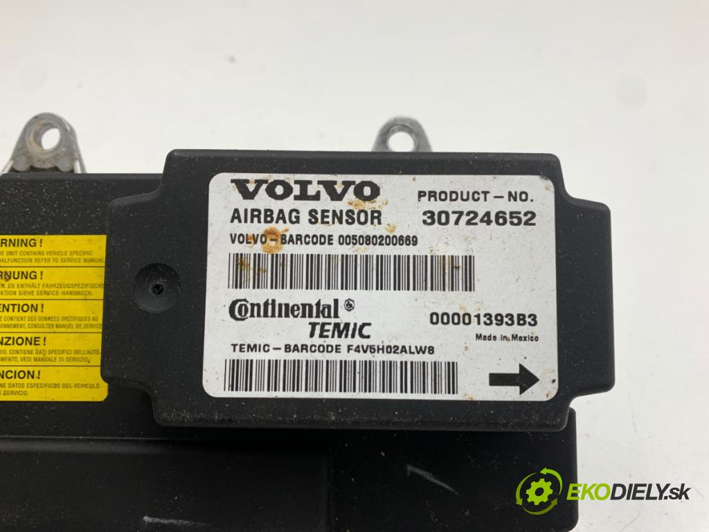 VOLVO S40 II sedan 2004 100 kW 2.0 D 1998 senzor airbag 30724652 (Snímač)