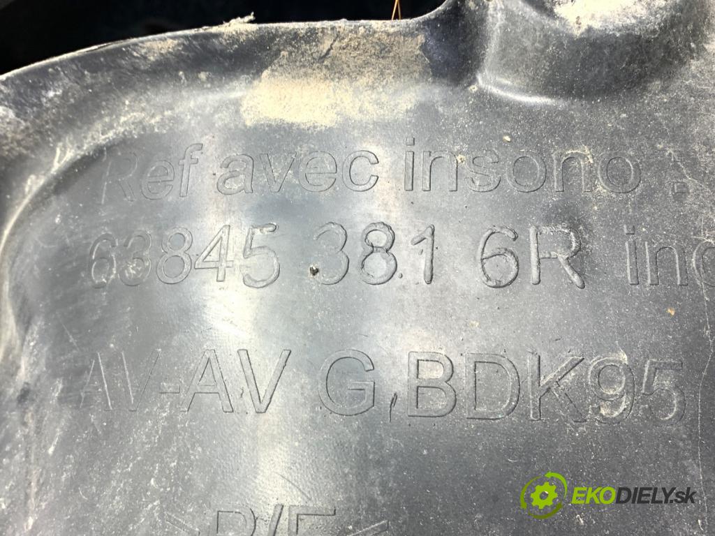 RENAULT MEGANE III Kombi 2014 97 kW 1.2 TCe (KZ16, KZ28) 1197 podblatník ľavy predný 638430101R