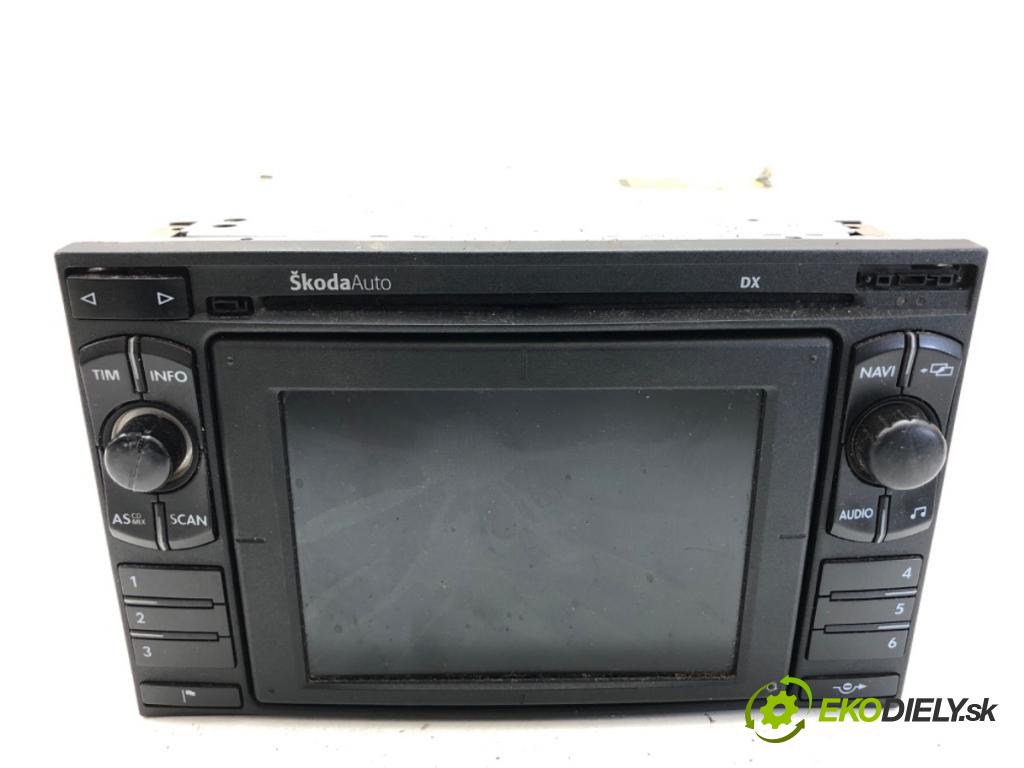 SKODA SUPERB I sedan 2006 96 kW 1.9 TDI 1896 RADIO 1U0035191B (Audio zariadenie)