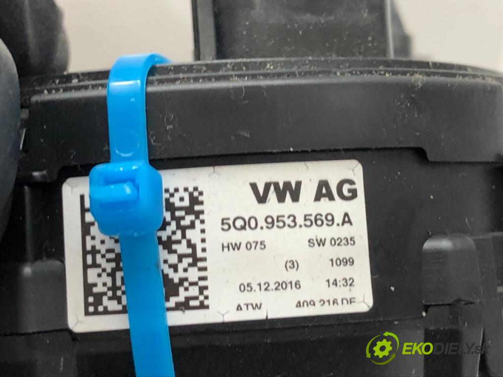 VW TIGUAN SUV 2016 110 kW 1.4 TSI 1395 kroužek slimák airbag 5Q0953569A (Airbag)