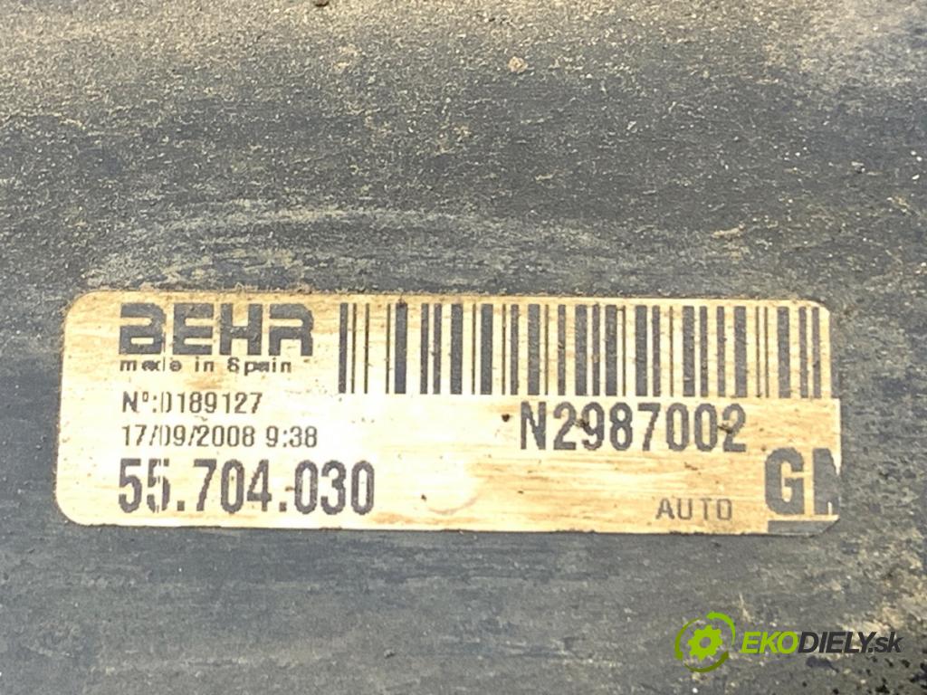 OPEL CORSA D liftback 2009 64 kW 1.4 (L08, L68) 1398 Ventilátor chladiča 13256567 (Ventilátor)
