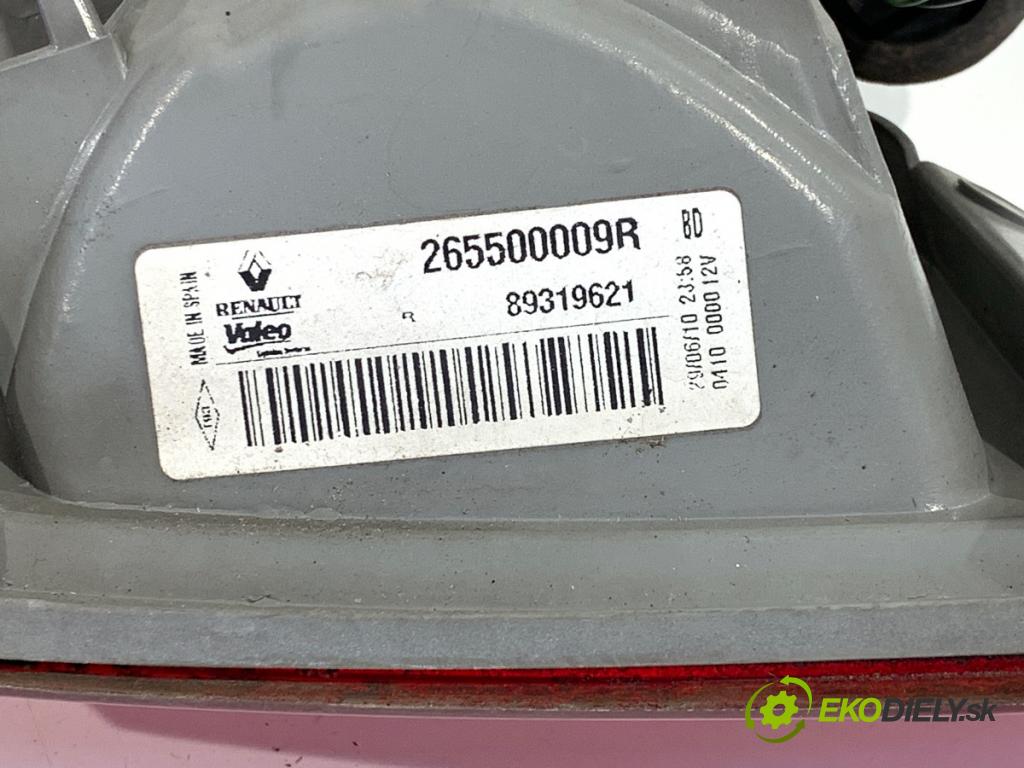 RENAULT MEGANE III liftback 2010 63 kW 1.5 dCi 1461 Svetlo pravy zad UVNITŘ: 265500009R