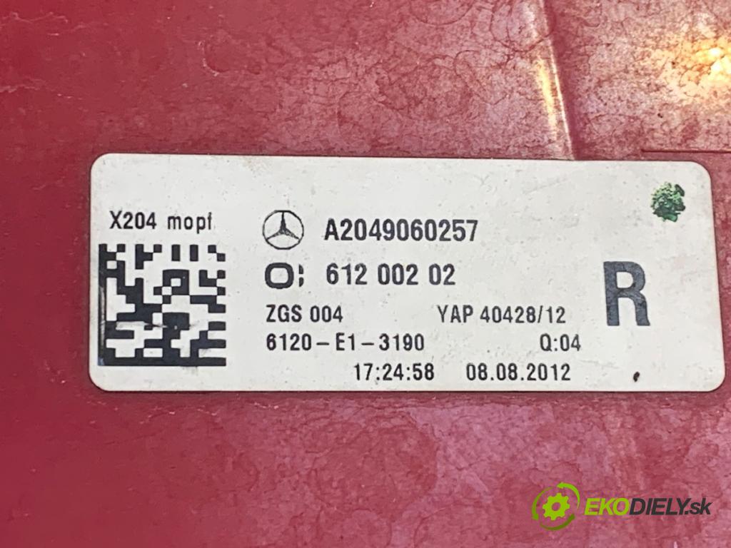 MERCEDES-BENZ X204 SUV 2012 150 kW 250 CDI 4-matic (204.982, 204.904) 2143 světlo pravý zadní část A2049060257