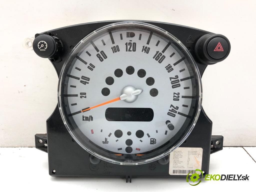 MINI R50 R53 liftback 2002 66 kW One 1598 Prístrojovka 6936283 (Prístrojová doska)