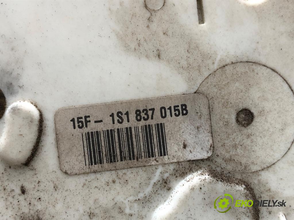 SKODA SUPERB II liftback 2013 103 kW 2.0 TDI 1968 zámok Dvere ľavy predný 1S1837015B