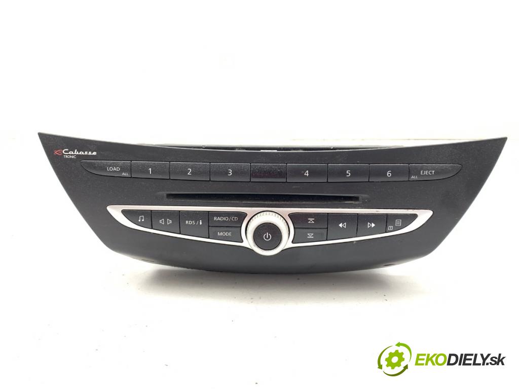 RENAULT LAGUNA III liftback 2008 96 kW 2.0 dCi (BT07, BT0J, BT14, BT1A, BT1S) 1995 RADIO 281150014R (Audio zariadenie)