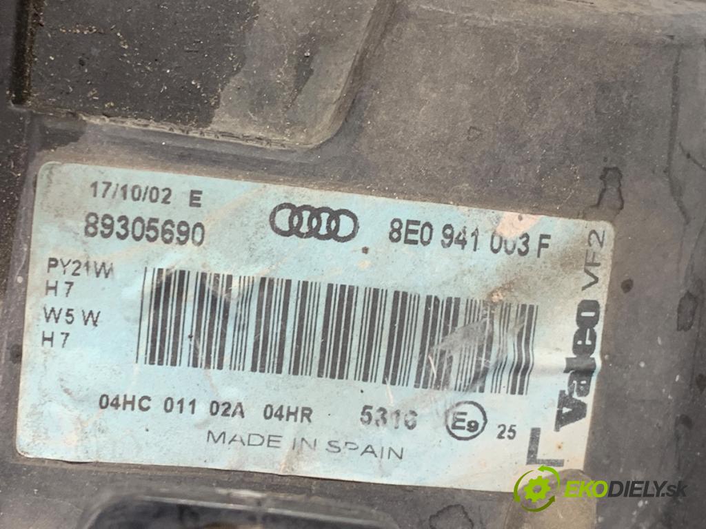 AUDI A4 B6 sedan 2002 96 kW 1.9 TDI 1896 Svetlomet ľavy predný 8E0941003F