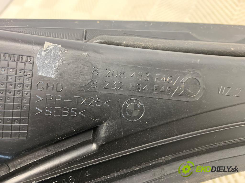 BMW E46 Kombi 2001 100 kW 320 d 1951 torpédo plast pod čelní okno 8208483 (Plast pod čelním sklem)