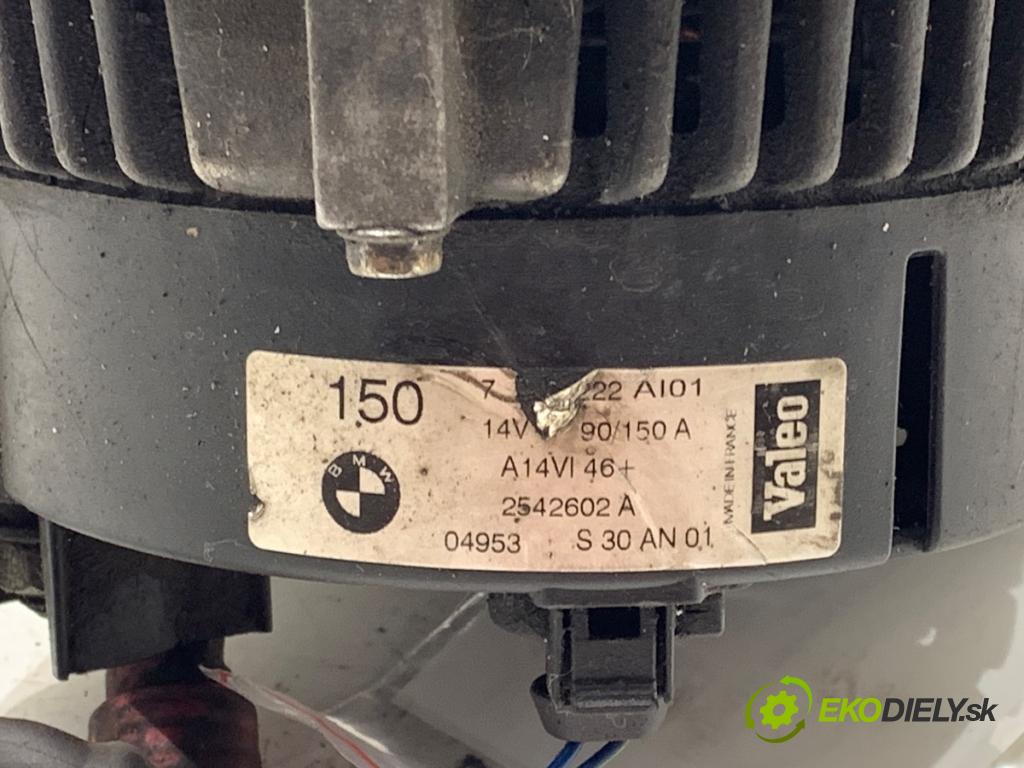 BMW E46 Kombi 2001 100 kW 320 d 1951 Alternátor 2542602A (Alternátor)