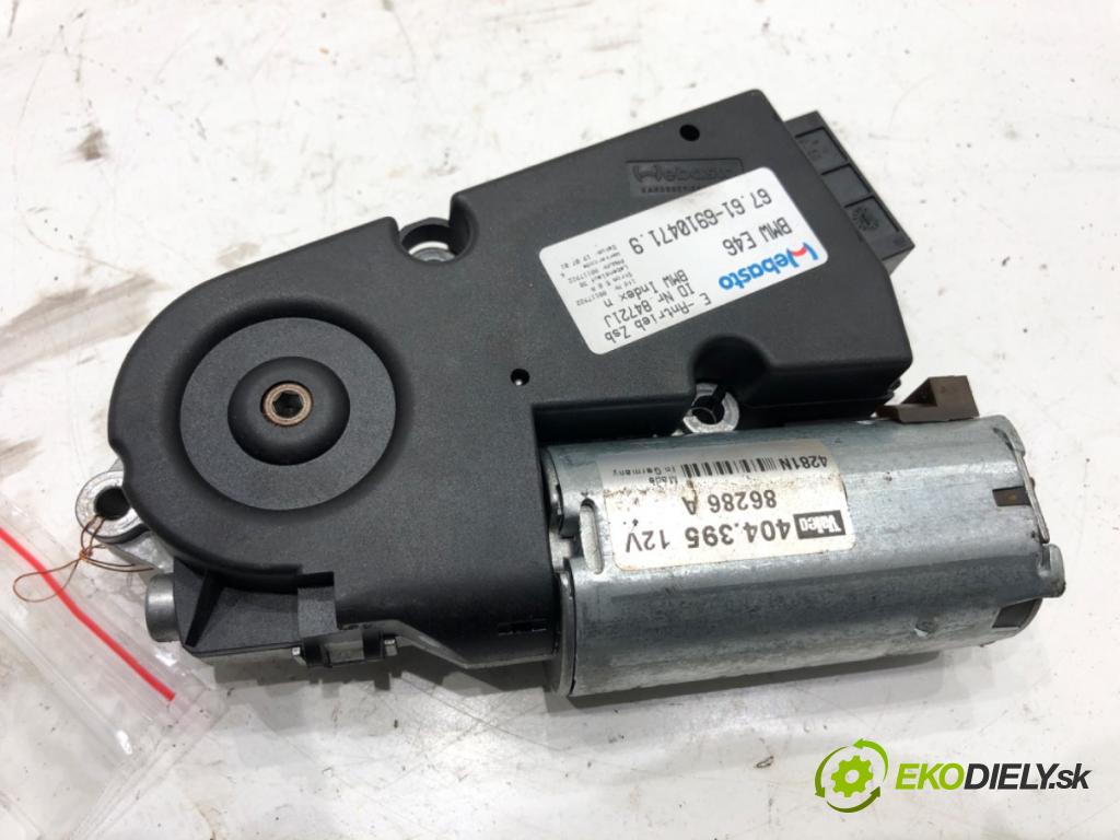 BMW E46 Kombi 2001 100 kW 320 d 1951 motor střešního okna 6910471