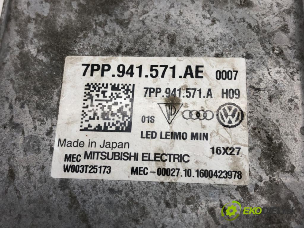 VW TIGUAN SUV 2016 110 kW 1.4 TSI 1395 Menič XENON 7PP941571AE (Riadiaca jednotka xenónu)