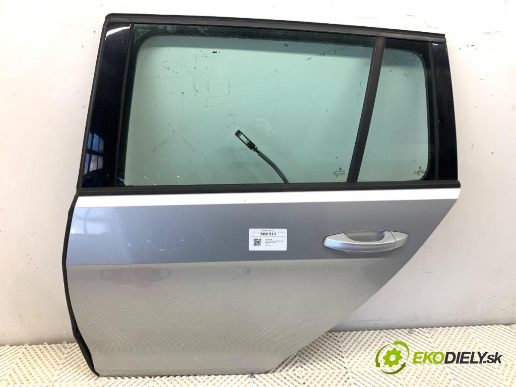 VW GOLF VII Kombi 2014 81 kW 1.6 TDI 1598 dveře levý zadní část LA7W 