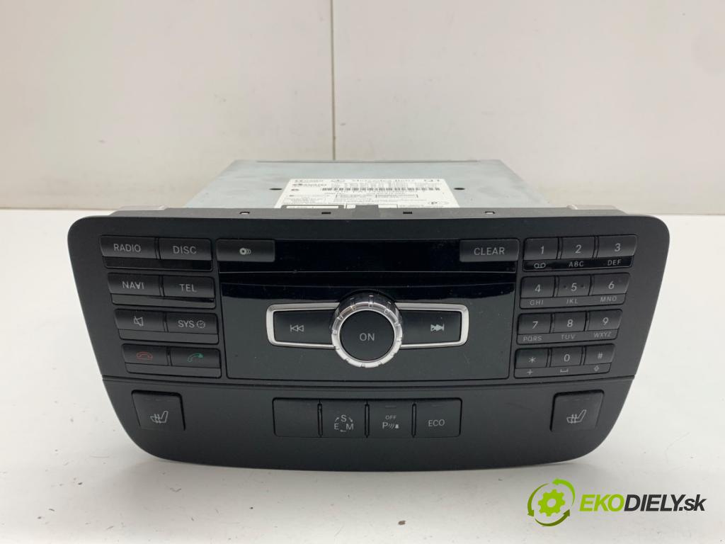 MERCEDES-BENZ X204 SUV 2012 150 kW 250 CDI 4-matic (204.982, 204.904) 2143 RADIO A2049009910 (Audio zariadenie)