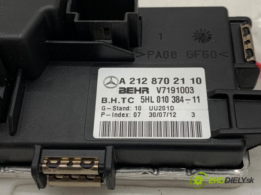 MERCEDES-BENZ X204 SUV 2012 150 kW 250 CDI 4-matic (204.982, 204.904) 2143 odpor rezistor topení vzduchu A2128702110 (Odpor topení)