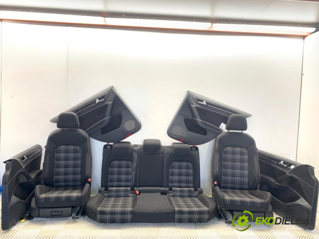 VW GOLF VII liftback 2015 135 kW 2.0 GTD 1968 sedadla sedačky sedadlo boční 