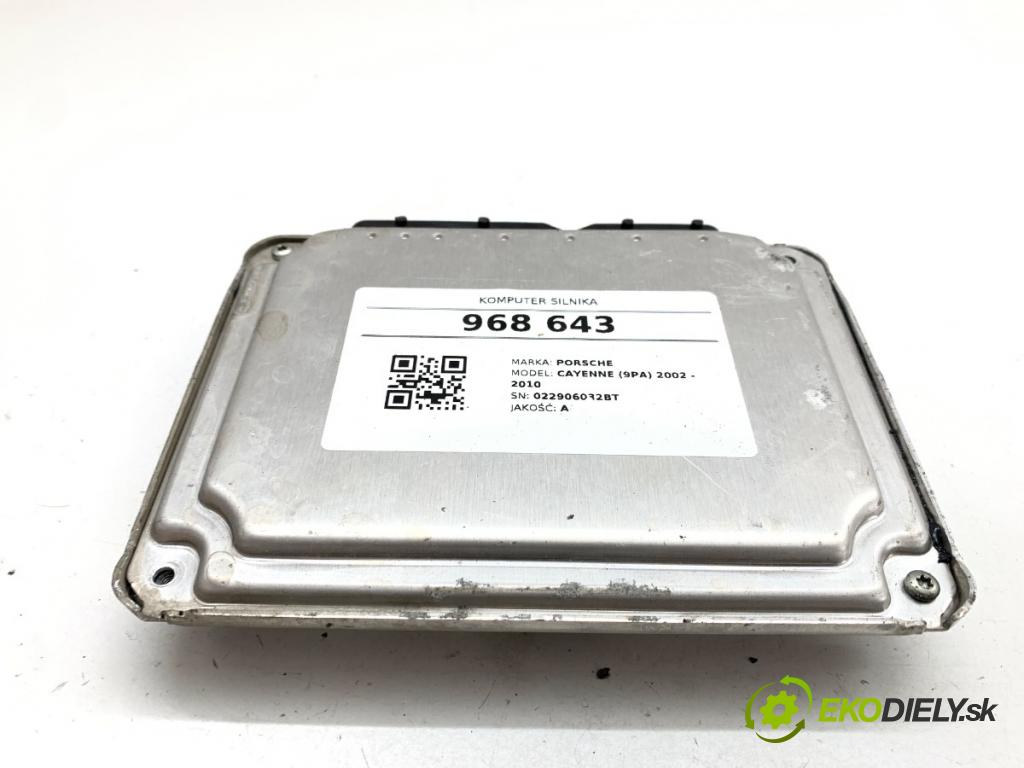 PORSCHE CAYENNE SUV 2003 250 kW S 4.5 4511 riadiaca jednotka Motor 022906032BT (Riadiaca jednotka)