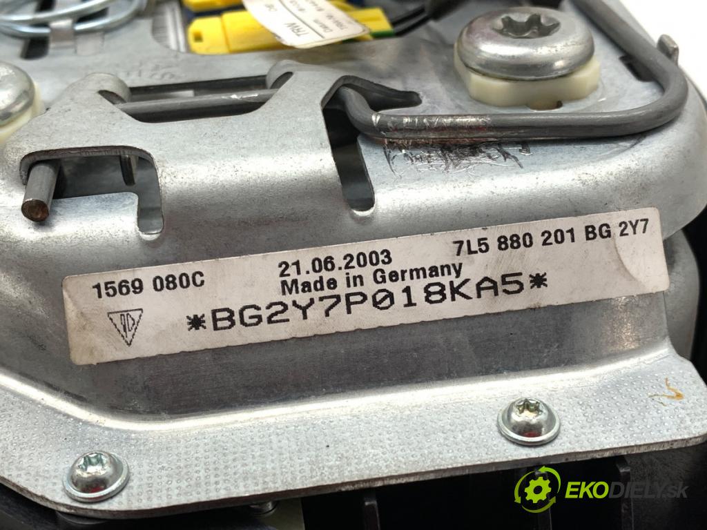 PORSCHE CAYENNE SUV 2003 250 kW S 4.5 4511 AirBag volantu 7L5880201BG (Airbag)