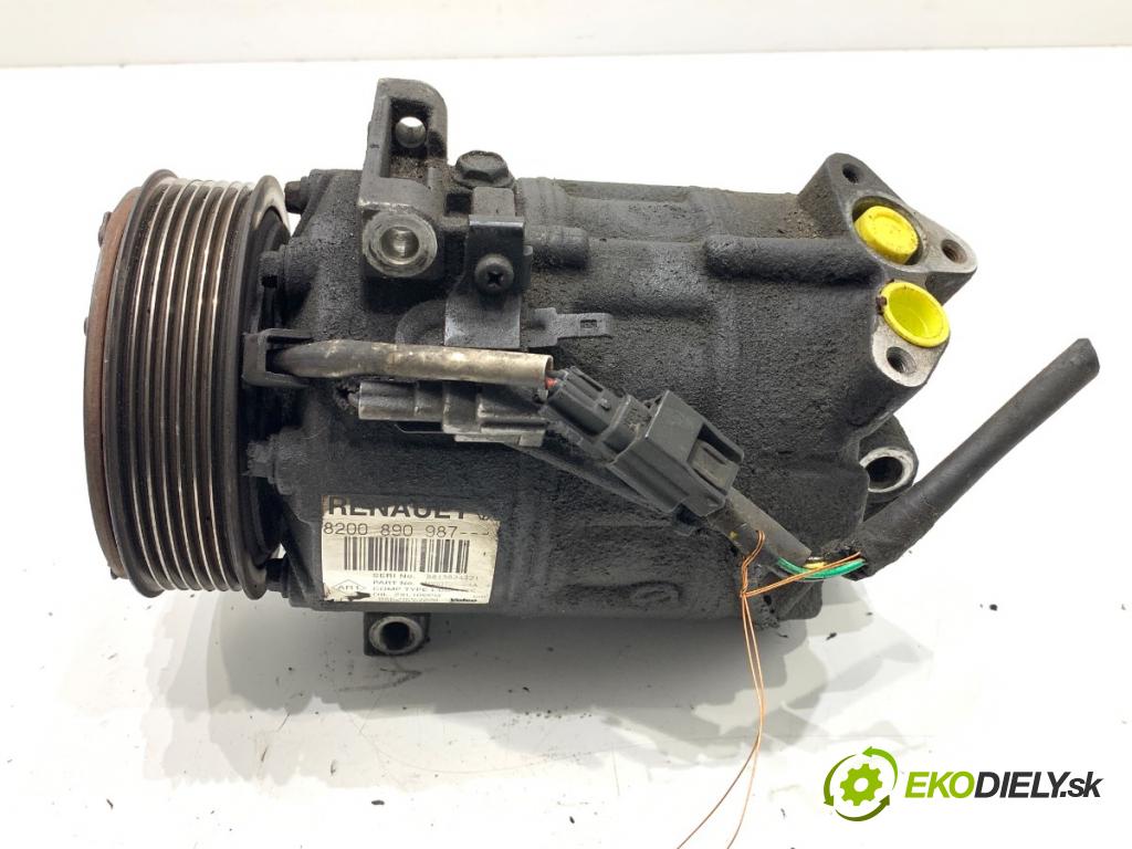 RENAULT LAGUNA III liftback 2008 96 kW 2.0 dCi (BT07, BT0J, BT14, BT1A, BT1S) 1995 kompresor klimatizace 8200890987 (Kompresor klimatizace)