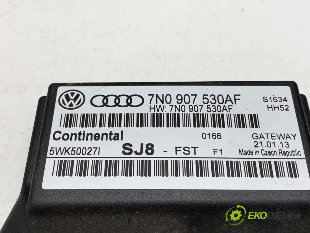 SKODA SUPERB II liftback 2013 103 kW 2.0 TDI 1968 modul GATEWAY 7N0907530AF