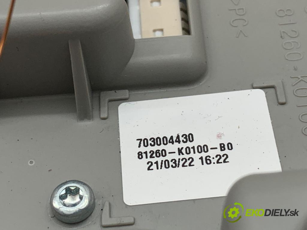 TOYOTA YARIS IV SUV 2022 68 kW 1.5 Hybrid (MXPJ10) 1490 Svetlo stropné 81260-K0060