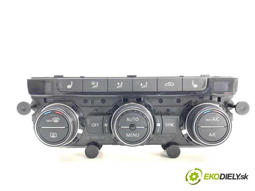 VW GOLF VII liftback 2015 135 kW 2.0 GTD 1968 Panel ovládaní topení 5G0907044BD (Páčky pod volantem)