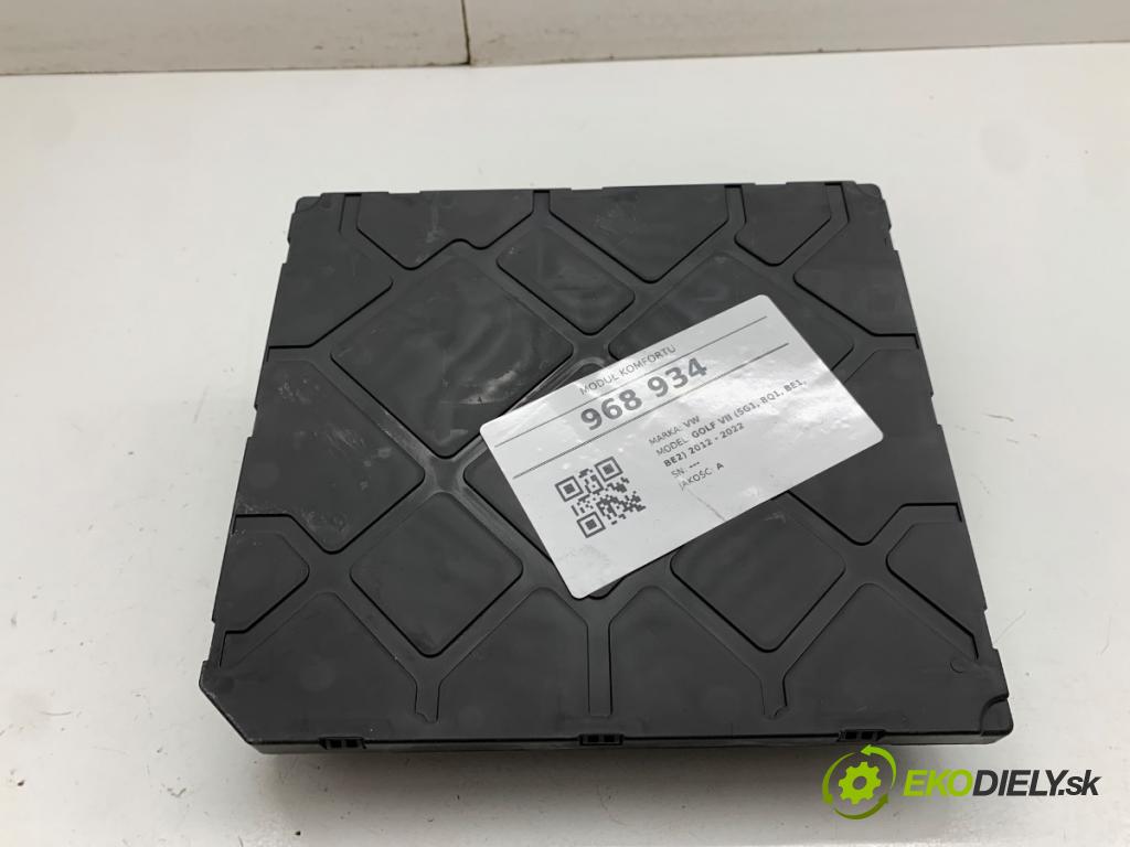 VW GOLF VII liftback 2015 135 kW 2.0 GTD 1968 Modul komfortu 5Q0937084AS (Modul komfortu)